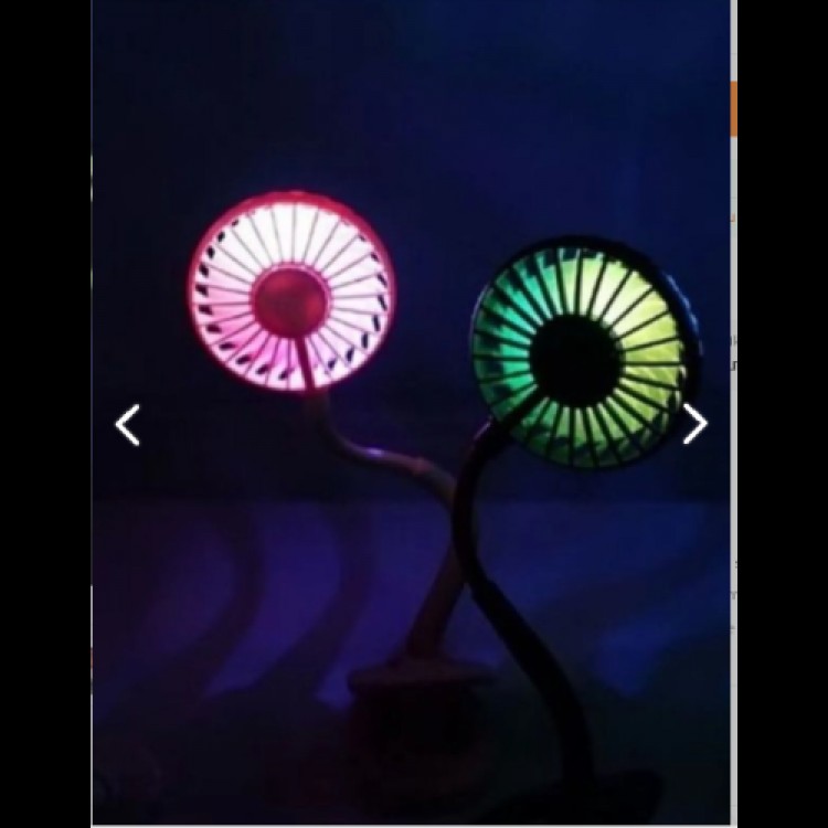 Adjustable Clamp-On Desktop Mini Fan