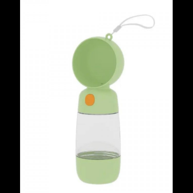 Taşınabilir Evcil Hayvan Mama Hazneli Su Matarası