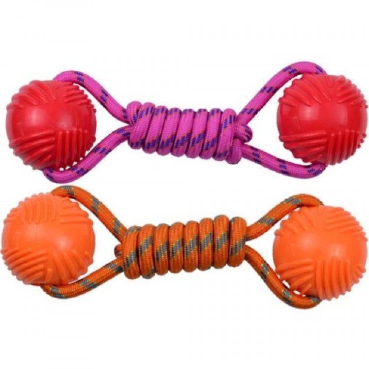 Durable Rubber Ball Toy for Dogs