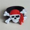 Skull-Shaped Child-Friendly Plastic Pirate Ring