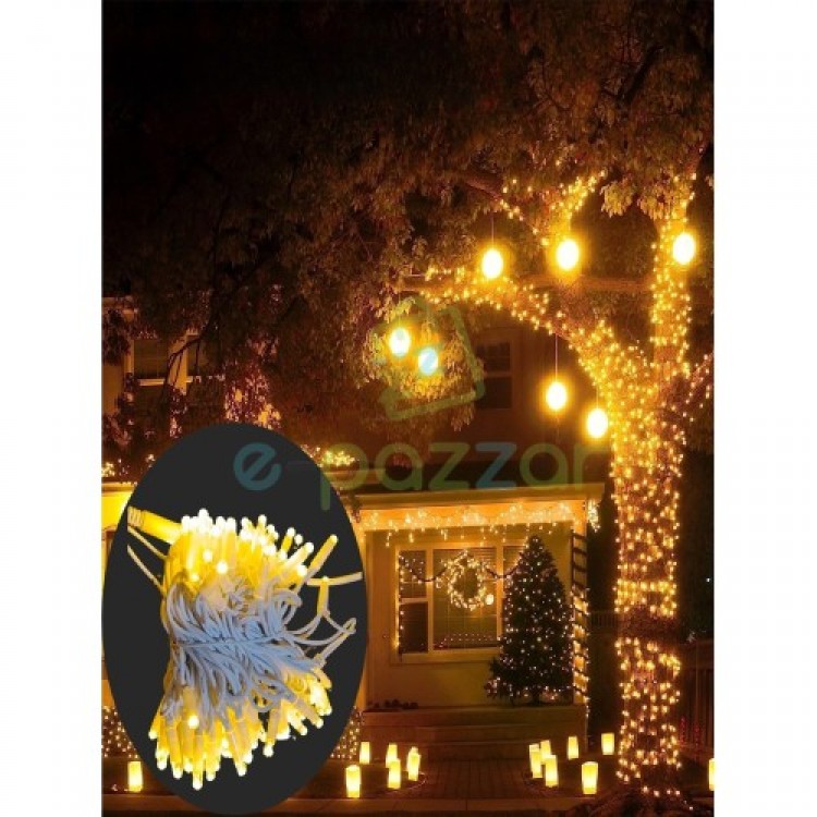 Dış Mekan Led Işık Siyah Kablo 10m 100 Led Dış Mekan Led Işık Siyah Kablo 10m 100 Led