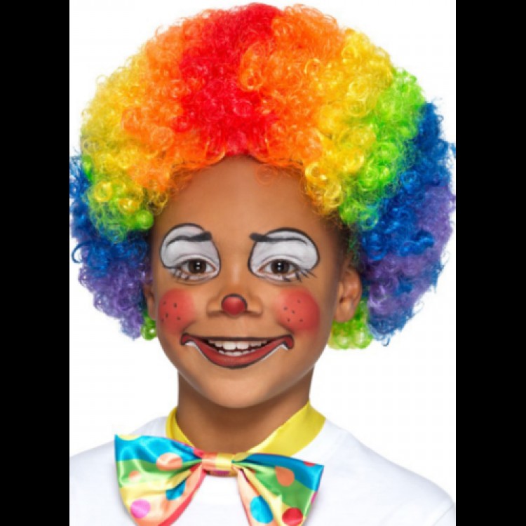 Colorful Curly Afro Wig Bonus Hair