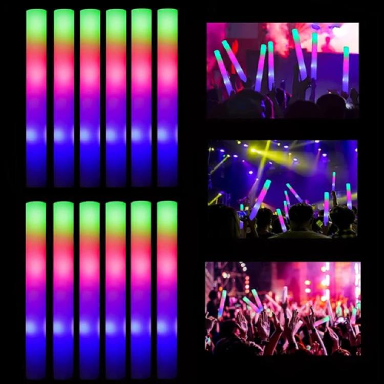 LED Lighted Colorful Sponge Party Stick LED Lighted Colorful Sponge Party Stick