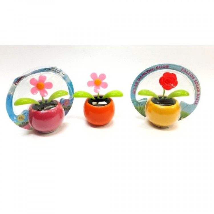 Solar-Powered Dancing Flower
