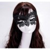 Black Lace Cut Prom Party Mask No. 10