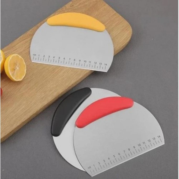 Stainless Steel Dough Cutting and Shaping Spatula