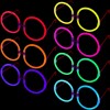 Glow Stick Yuvarlak Parti Gözlüğü 6 Adet