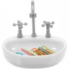 Sink-Shaped Paperclip Holder