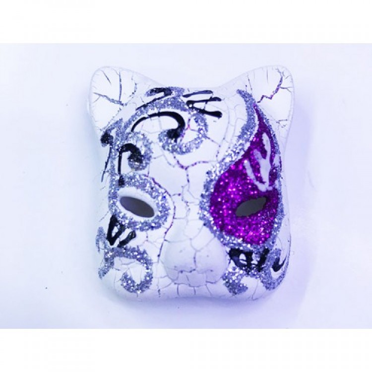 Purple Color Venetian Cat Model Magnet