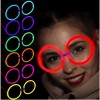 Glow Stick Yuvarlak Gözlük 12 Adet
