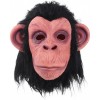 Black Haired Latex Chimpanzee Mask