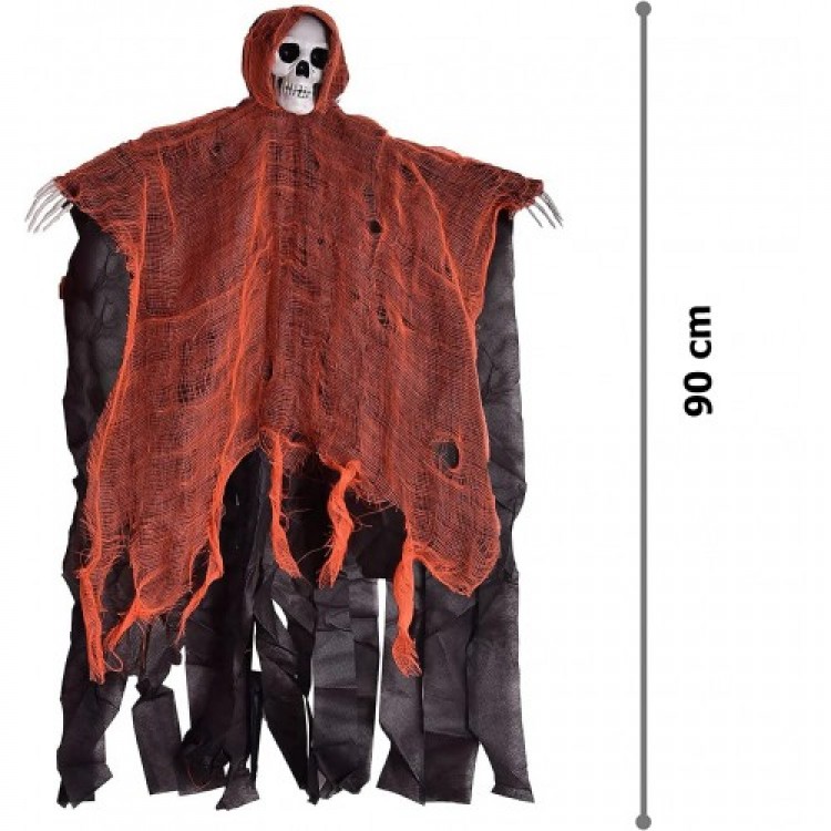 LED-Lit Skull Decoration