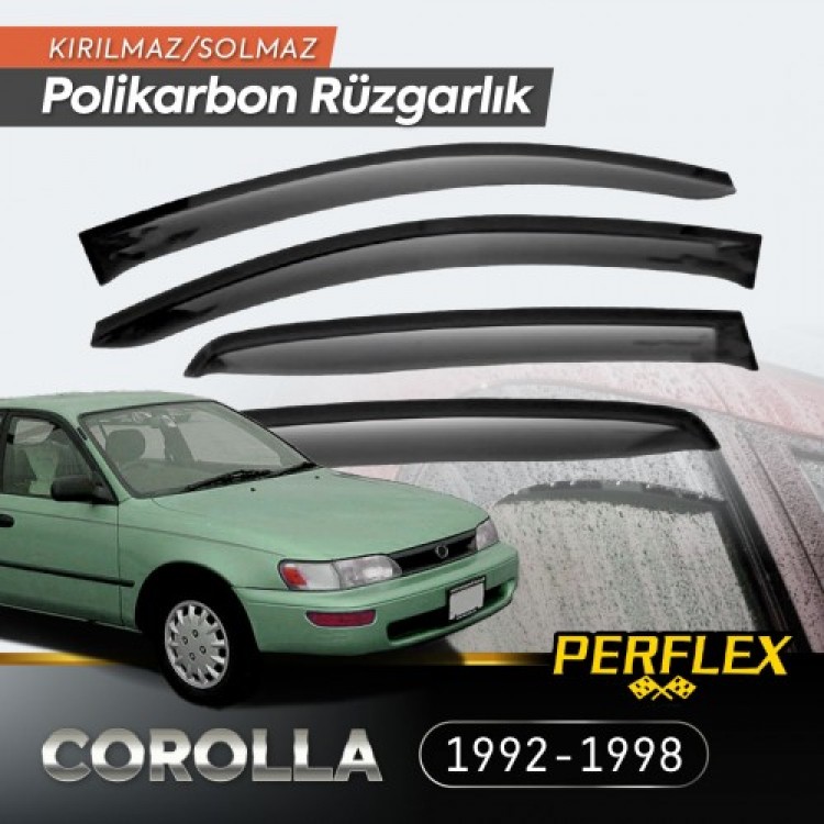 Toyota Corolla 1992-1998 Wind Deflector V2 Mugen