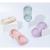 Two-Compartment Pet Food Bowl