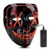 LED Lighted Green Mask