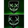 LED Lighted Green Mask