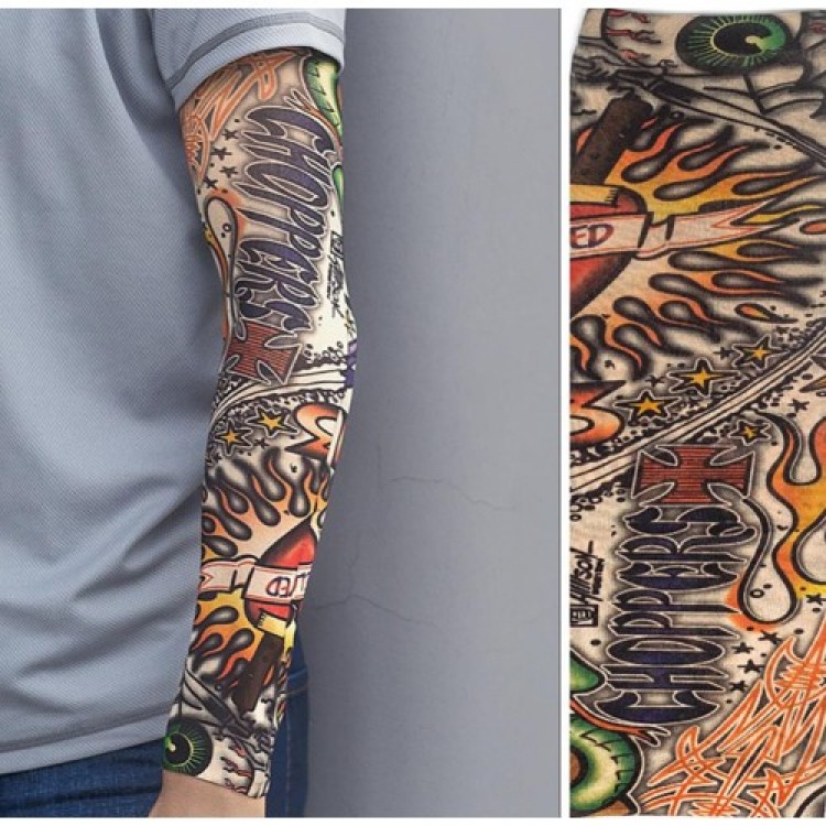 Wearable Arm and Leg Tattoo 3D Printed 2 Pieces Model 19