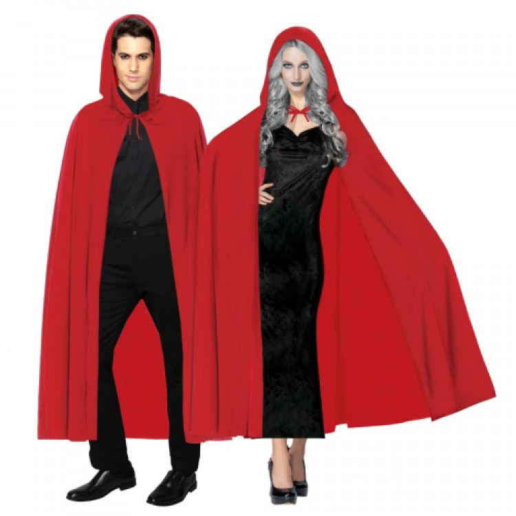 Red Hooded Cape 120 cm