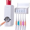 Toothpaste Dispenser Toothbrush Holder