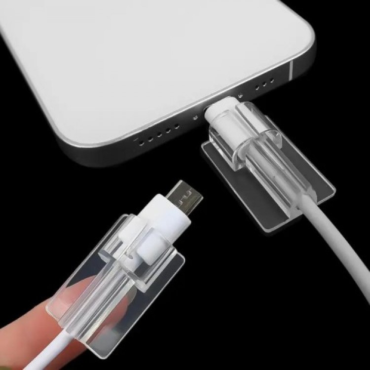 Transparent Silicone Cable Protector