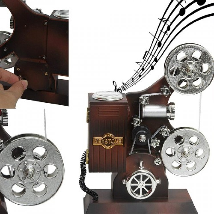 Music Box in the Shape of a Film Camera