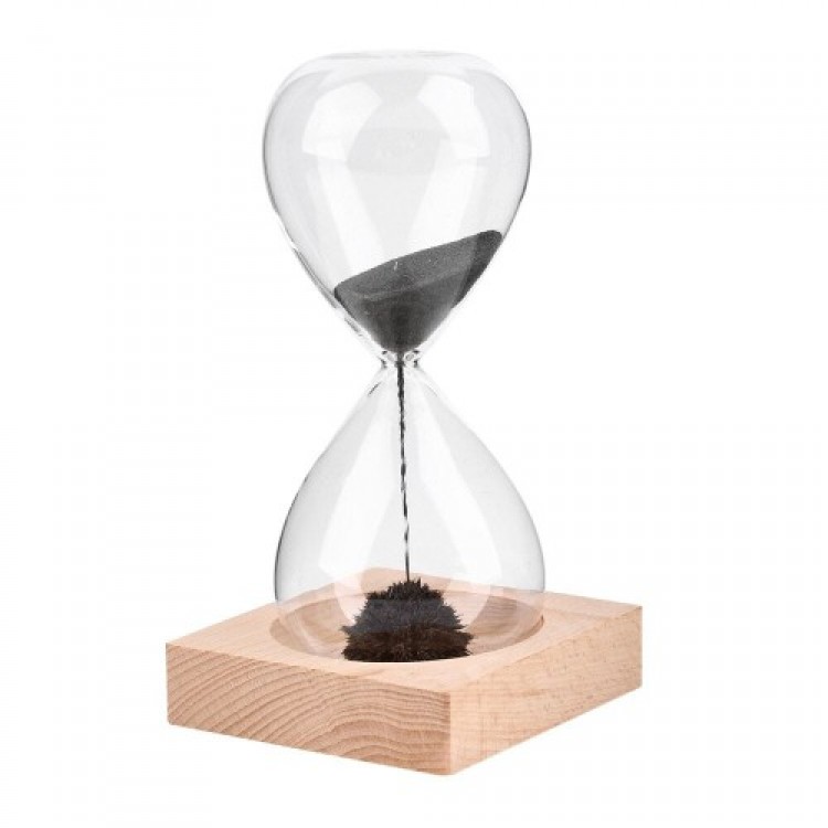 Wooden Magnetic Hourglass