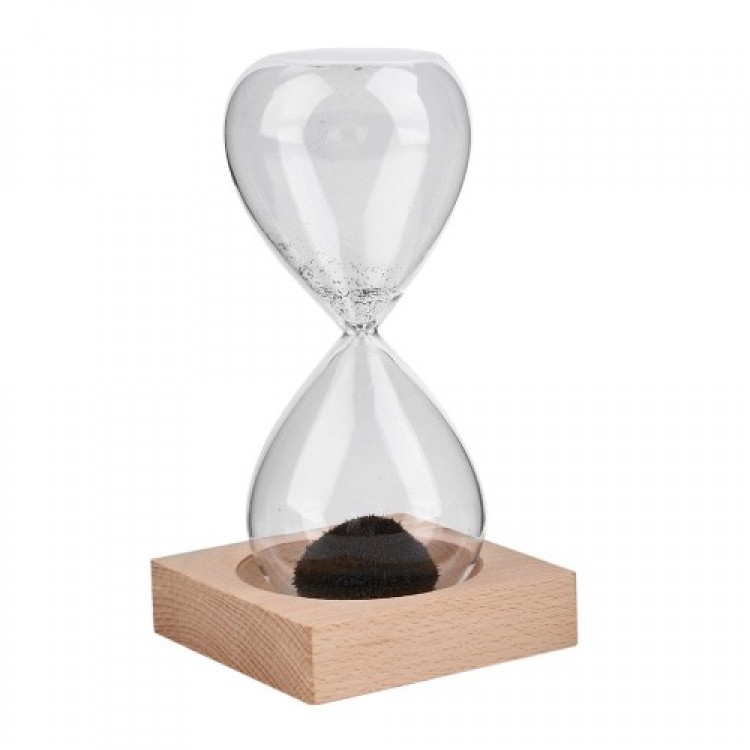 Wooden Magnetic Hourglass