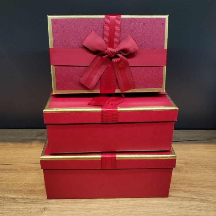 Square Gift Box Set of 3