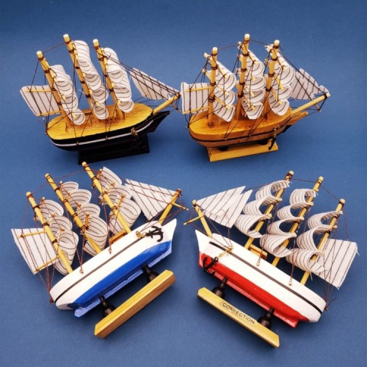 Wooden Sailing Ship Model