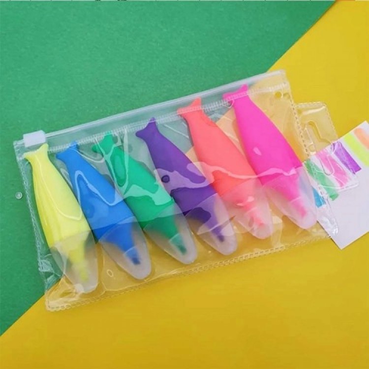 Phosphorescent Fish-Themed Colored Pencil