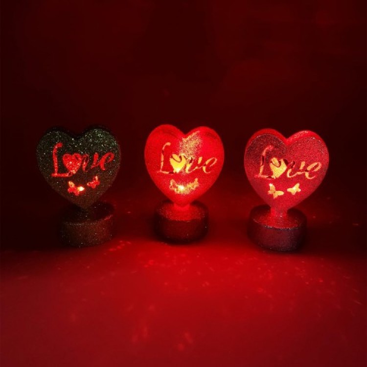 Lighted Love Heart LED Light
