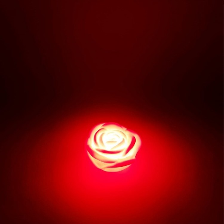 LED Lighted Rose Candle LED Lighted Rose Candle