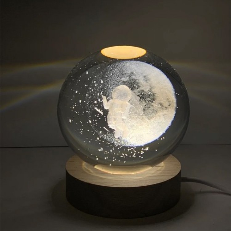Lighted Decorative USB Glass Globe