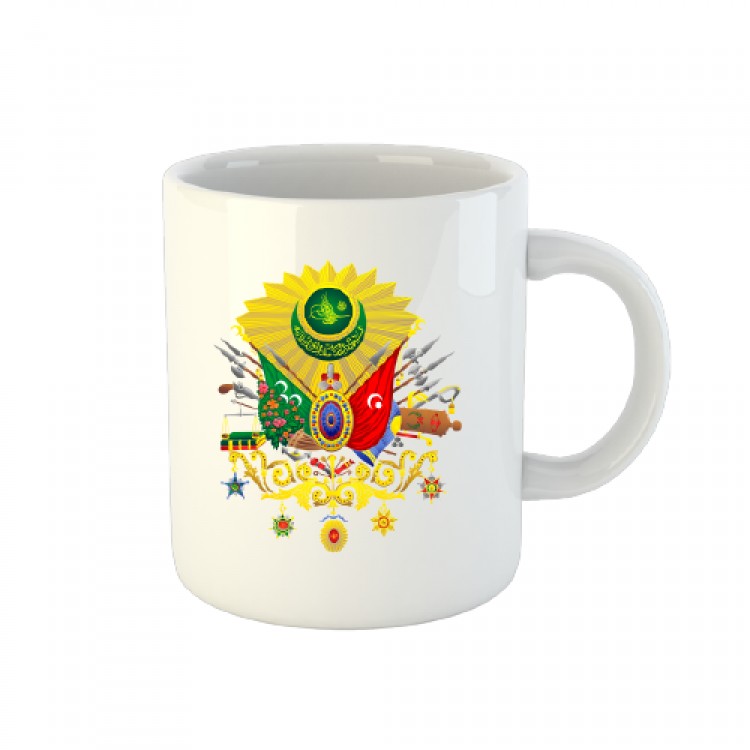 Ottoman Crested Cup Mug Ottoman Crested Cup Mug