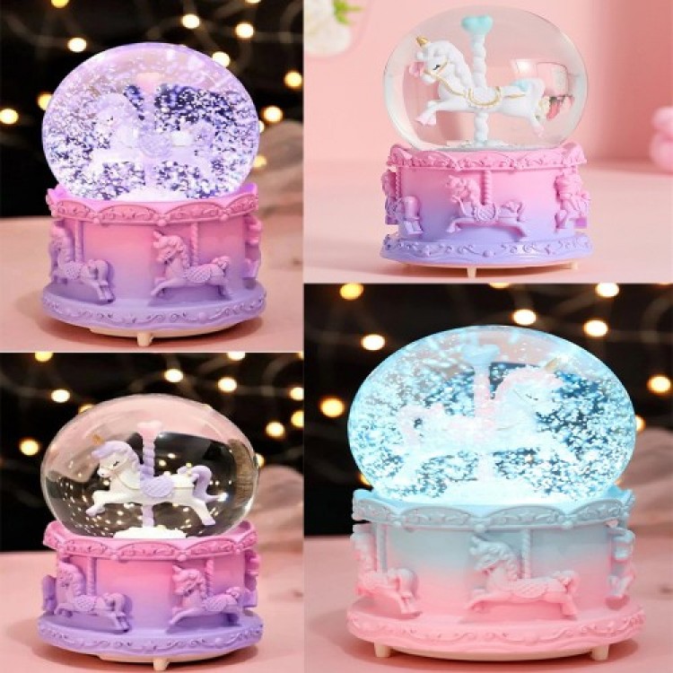Unicorn Snow Globe