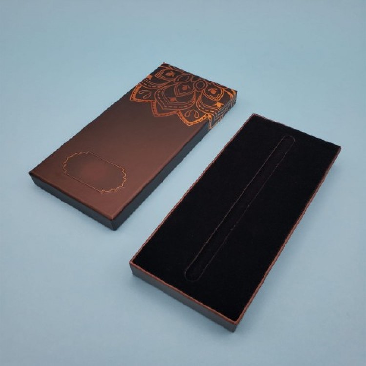 Pencil Case with Mandala Pattern