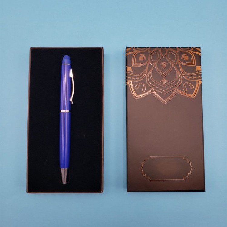 Touchpen Blue Pen in Box