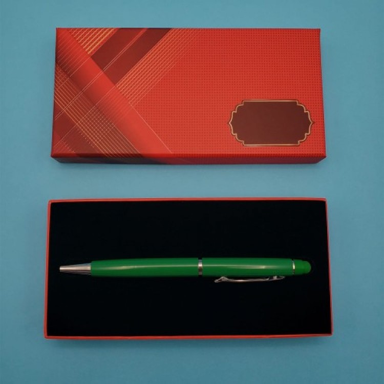 Boxed Green Pen
