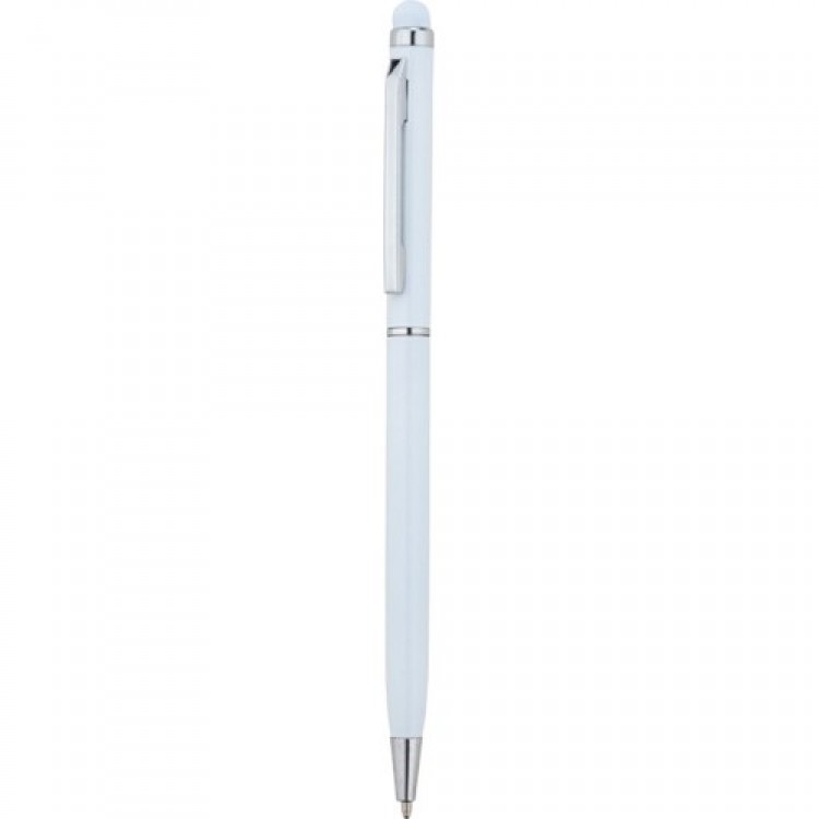 White Metal Ballpoint Pen
