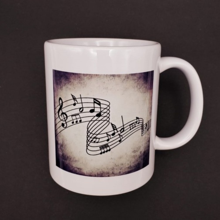 Music Note Design Mug