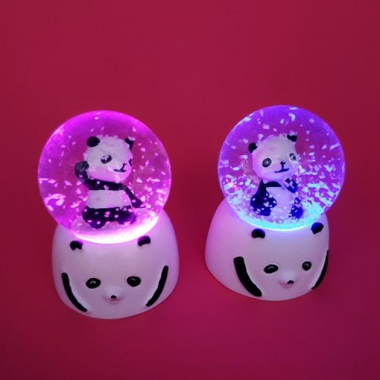 Mini Light-Up Panda Snow Globe Mini Light-Up Panda Snow Globe