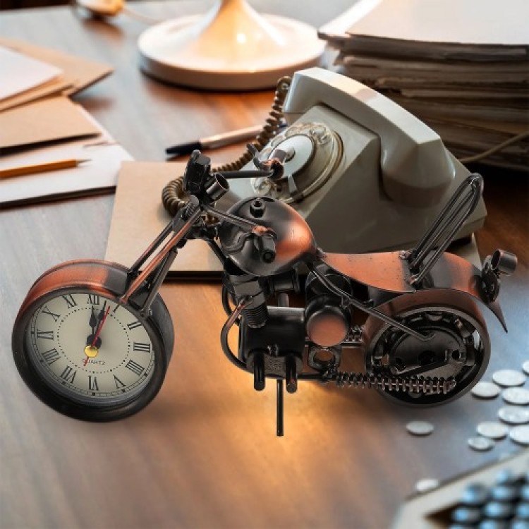 Metal Motorcycle Watch