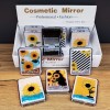 Daisy Pattern Pocket Mirror