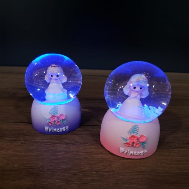 Small Lighted Snow Globe