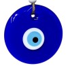 Blue Glass Evil Eye Bead Classic 13 Centimeter Diameter Evil Eye Wall Decoration