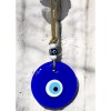 Blue Glass Evil Eye Bead Classic 13 Centimeter Diameter Evil Eye Wall Decoration