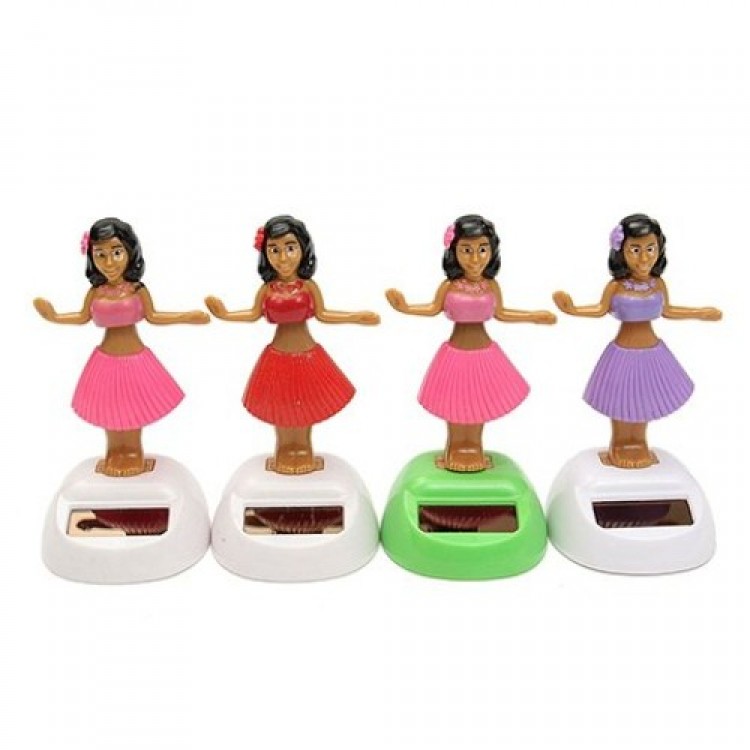 Solar-Powered Dancing Girl