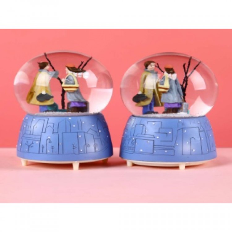 Medium-Sized Light-Up Musical Snow Globe Medium-Sized Light-Up Musical Snow Globe