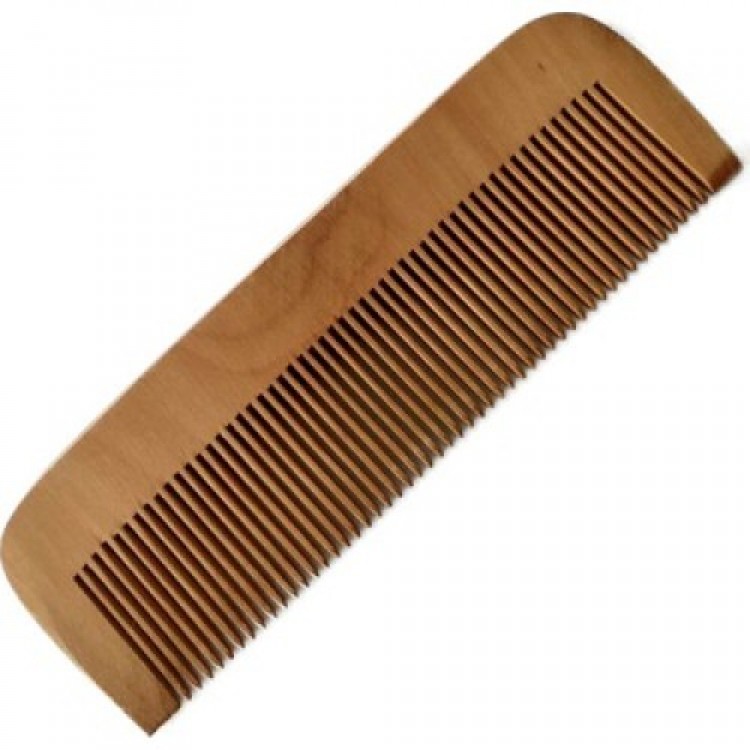 Wooden Comb with Fine Teeth, Pack of 12