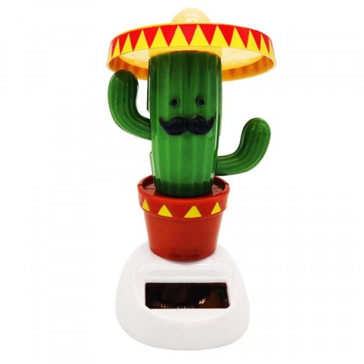 Solar-Powered Dancing Cactus